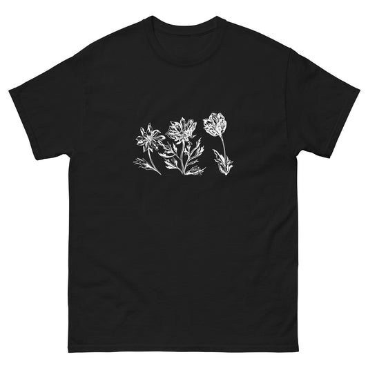 Three Flowers Tshirt