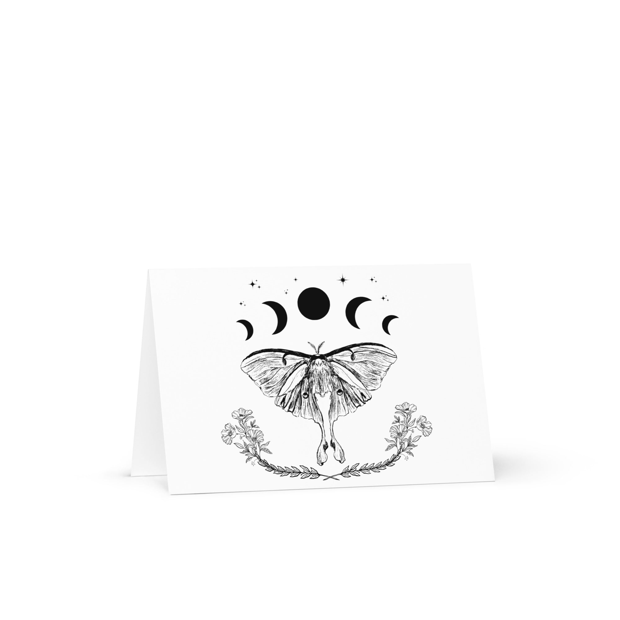 Luna Moth Greeting Card