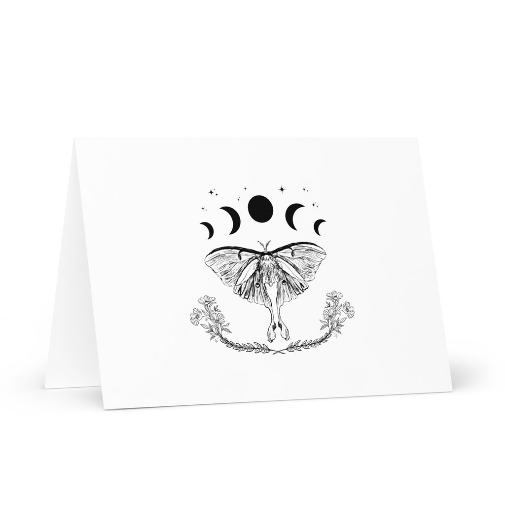 Luna Moth Greeting Card