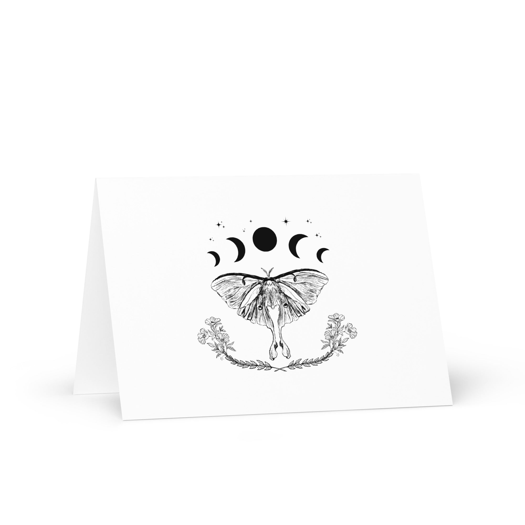 Luna Moth Greeting Card